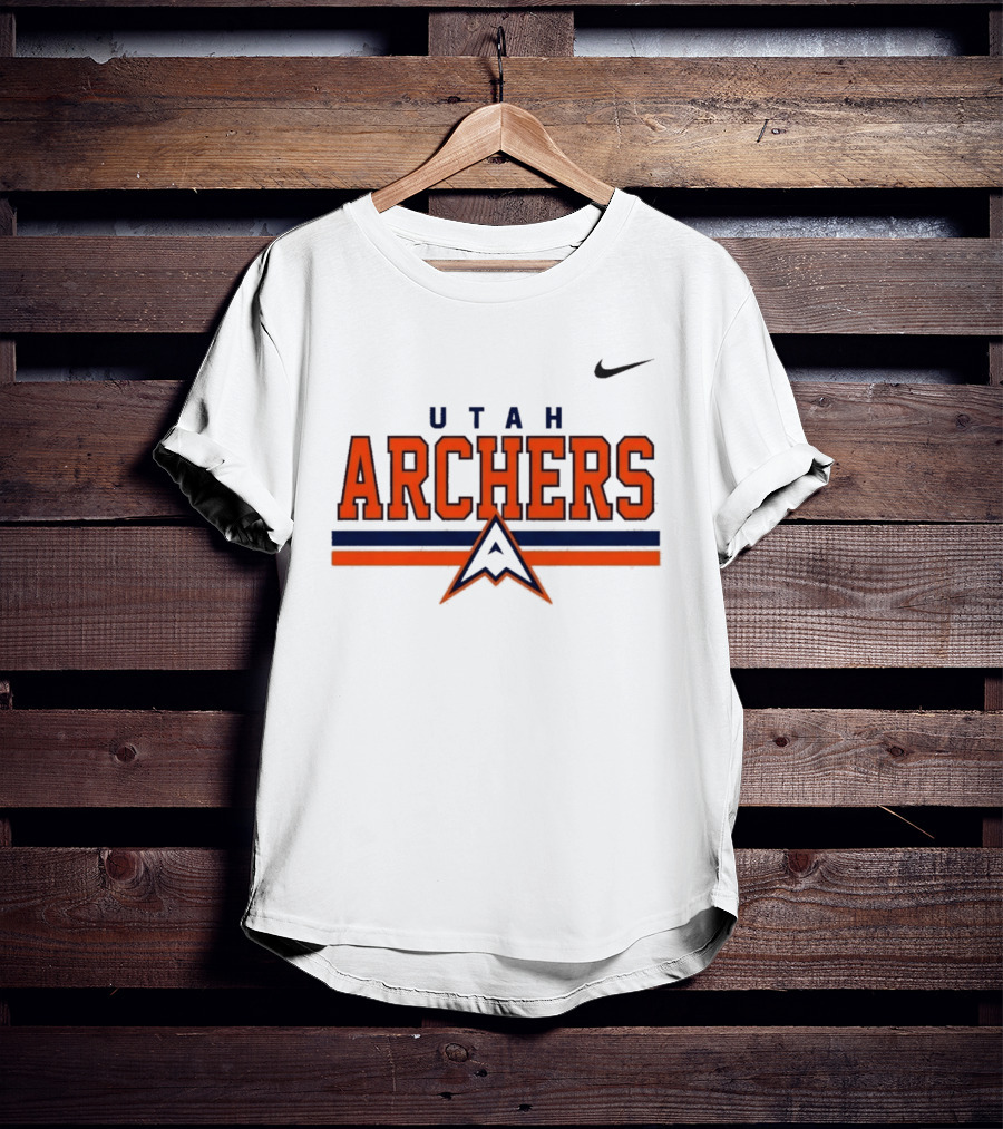 Utah Archers Nike Dri FIT Stripe Authentic Teamwear T-Shirt