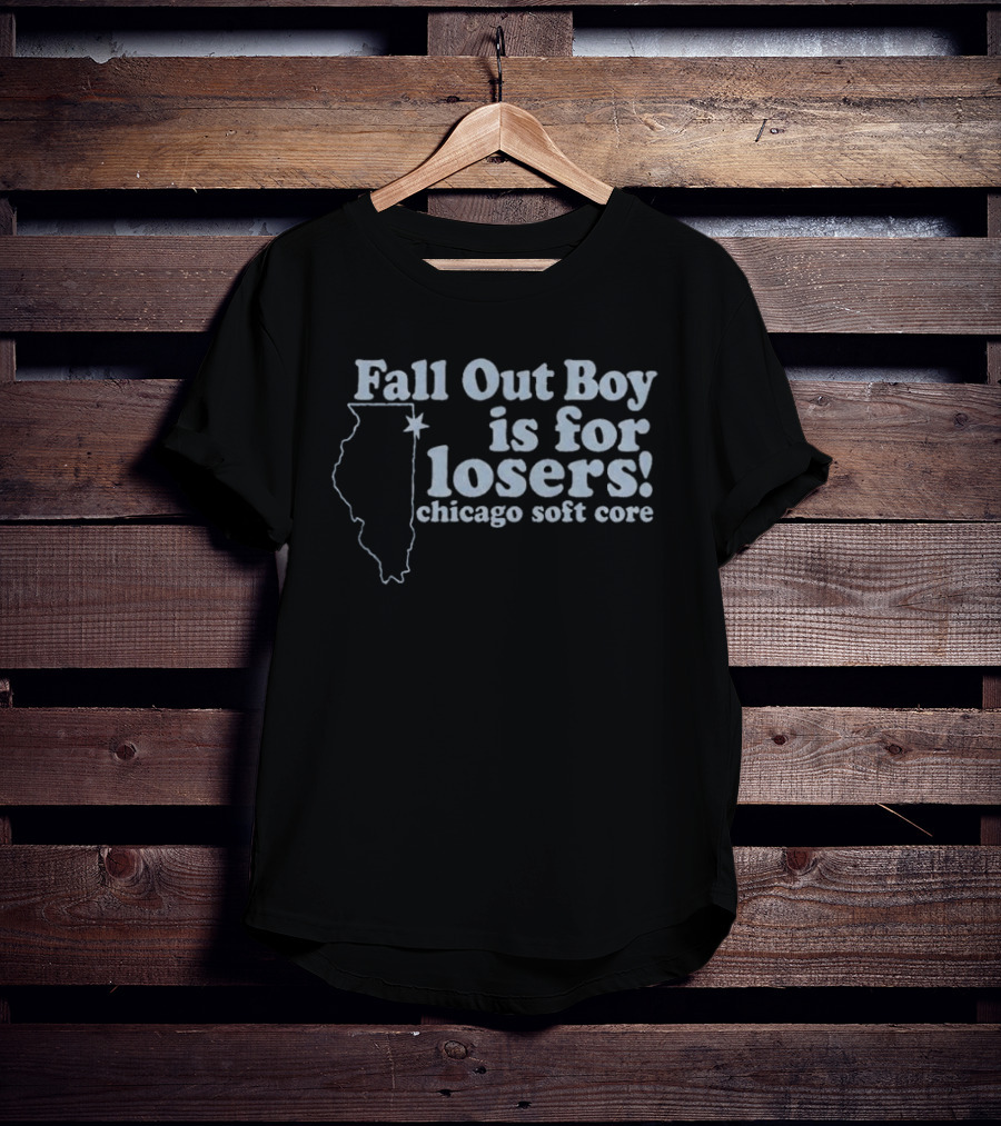Chicago Soft Core Fall Out Boy Is For Losers T-Shirt