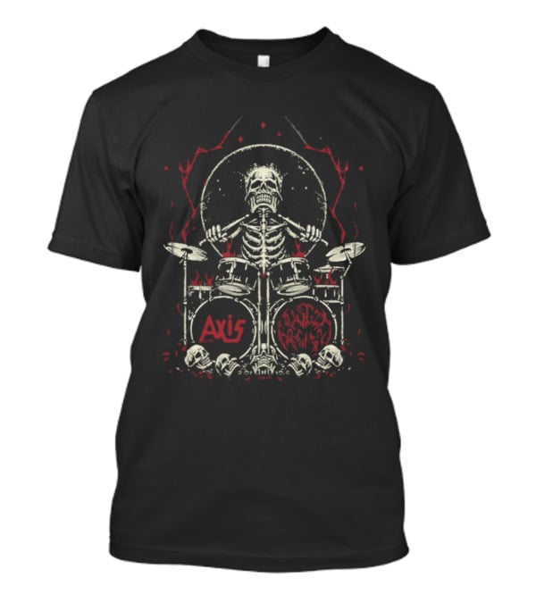 Axis Austin Archey Skeleton Drummer 2026 Collaboration T-Shirt