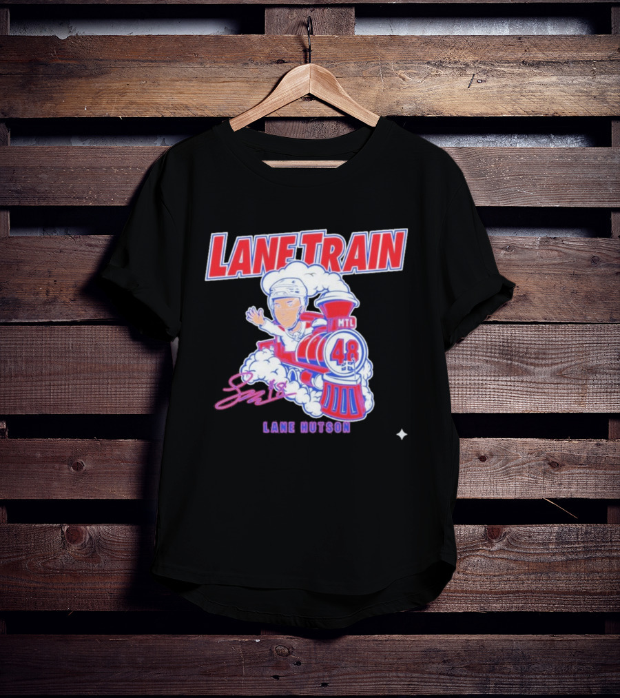 Lane Train MTL 48 Lane Hutson Steam Engine Athlete T-Shirt