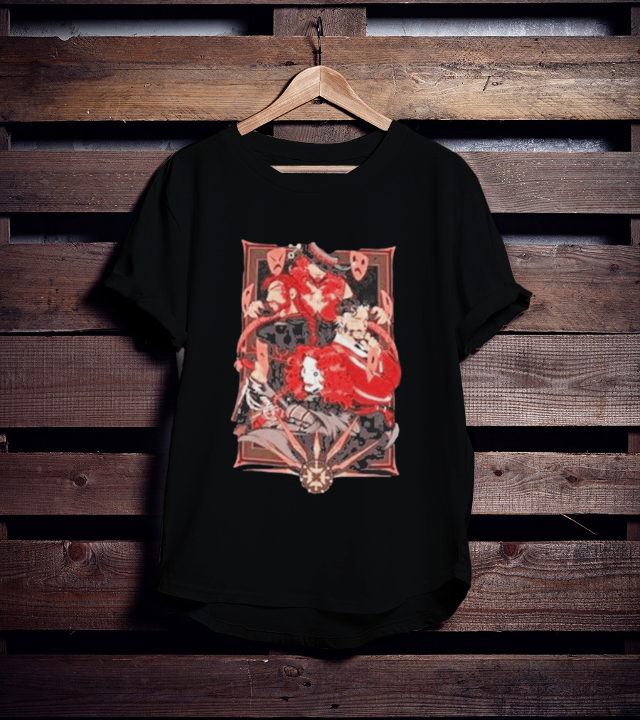 Critical Role Heroes Of Araman Schemers Masked Characters Fantasy T-Shirt