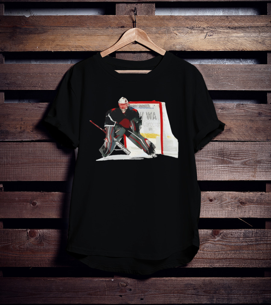 Ukko Pekka Luukkonen Buffalo Sabres NHL Bauer 2026 Goalie Gear T-Shirt