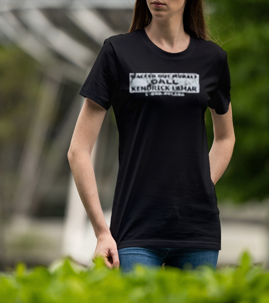 Wacced Out Murals Call Kendrick Lamar Collaboration T-Shirt