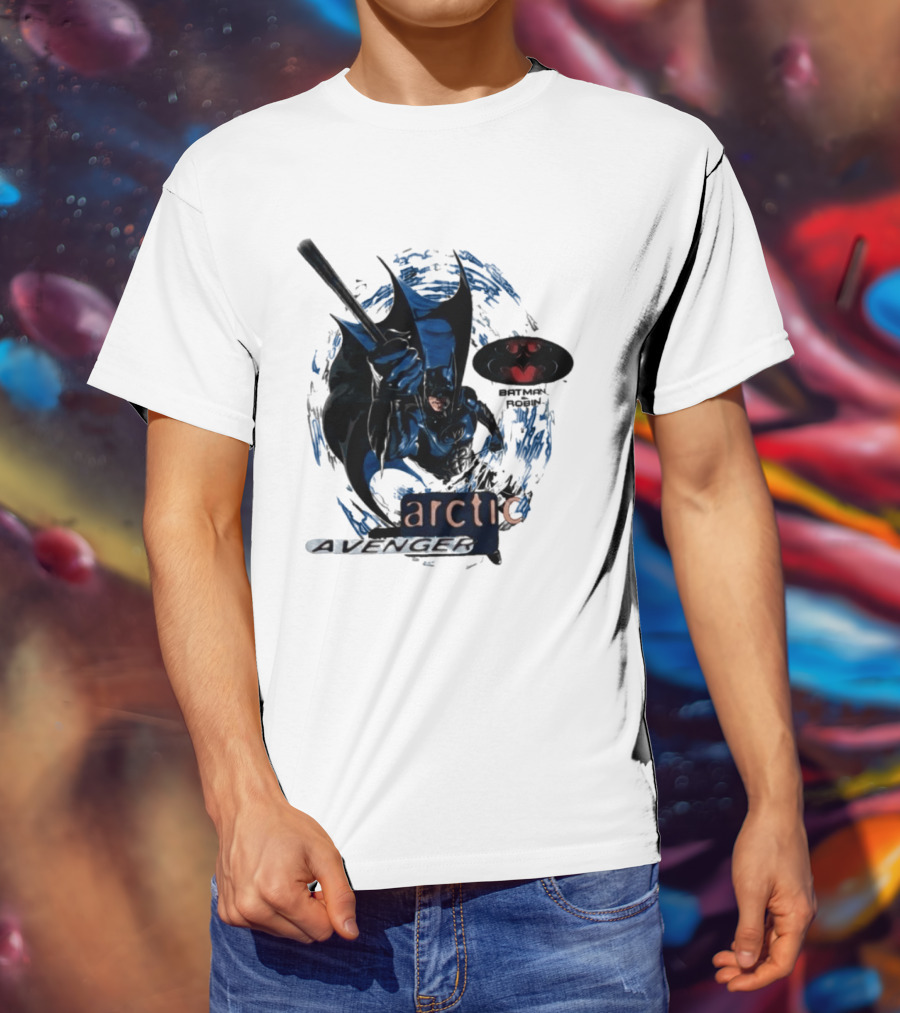 Batman Arctic Avenger Adventure With Robin T-Shirt