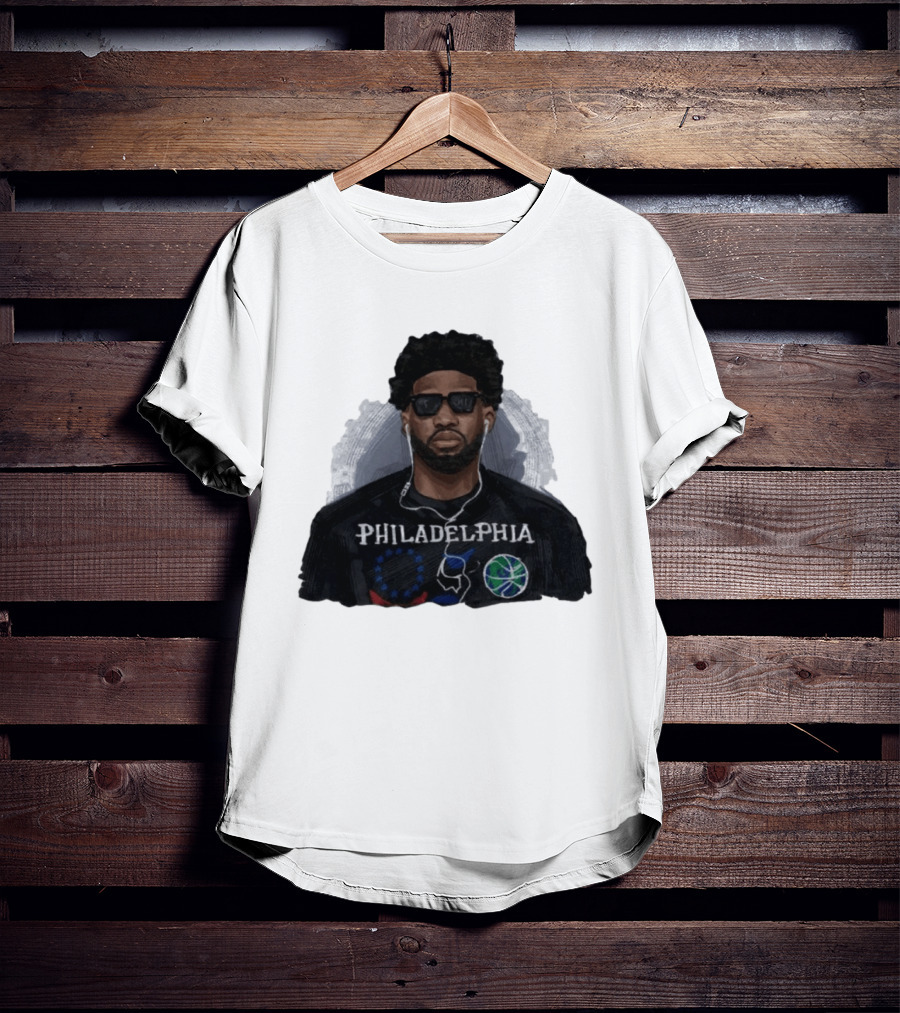 Philadelphia Joel Embiid LeBron James Meme Recreation T-Shirt