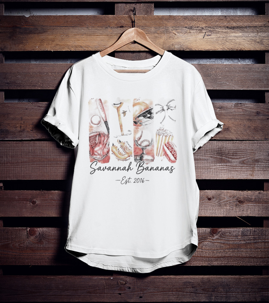 Savannah Bananas Ballgame Fun Est 2016 T-Shirt