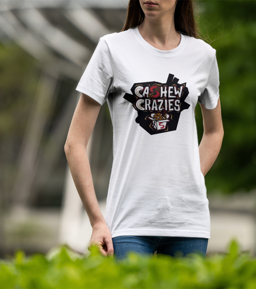 Cashew Crazies Springfield Cashew Chickens Box And Chopsticks T-Shirt
