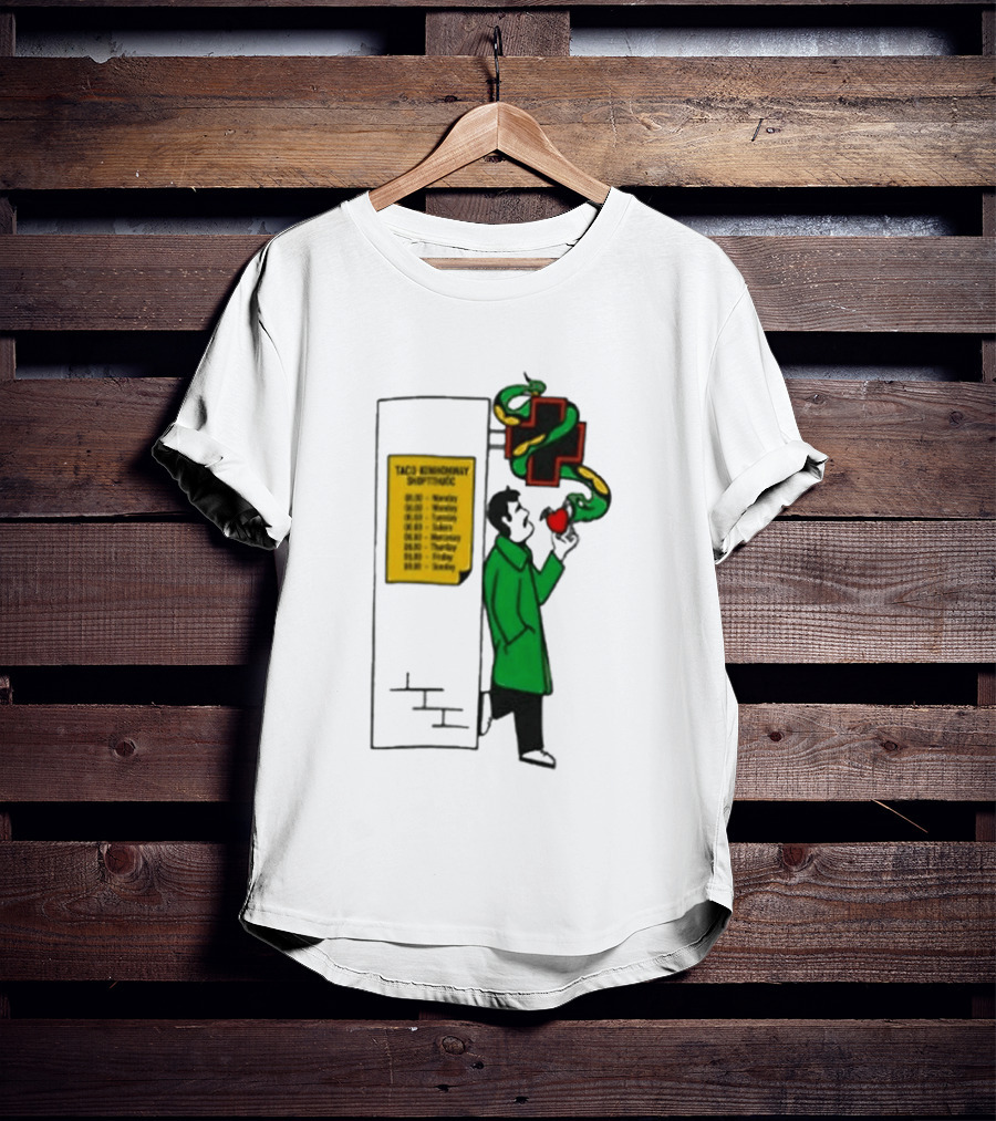 Taco Hemingway Tour 2026 Snake Grafik Wegowa Szef Smoove Baron Friday T-Shirt