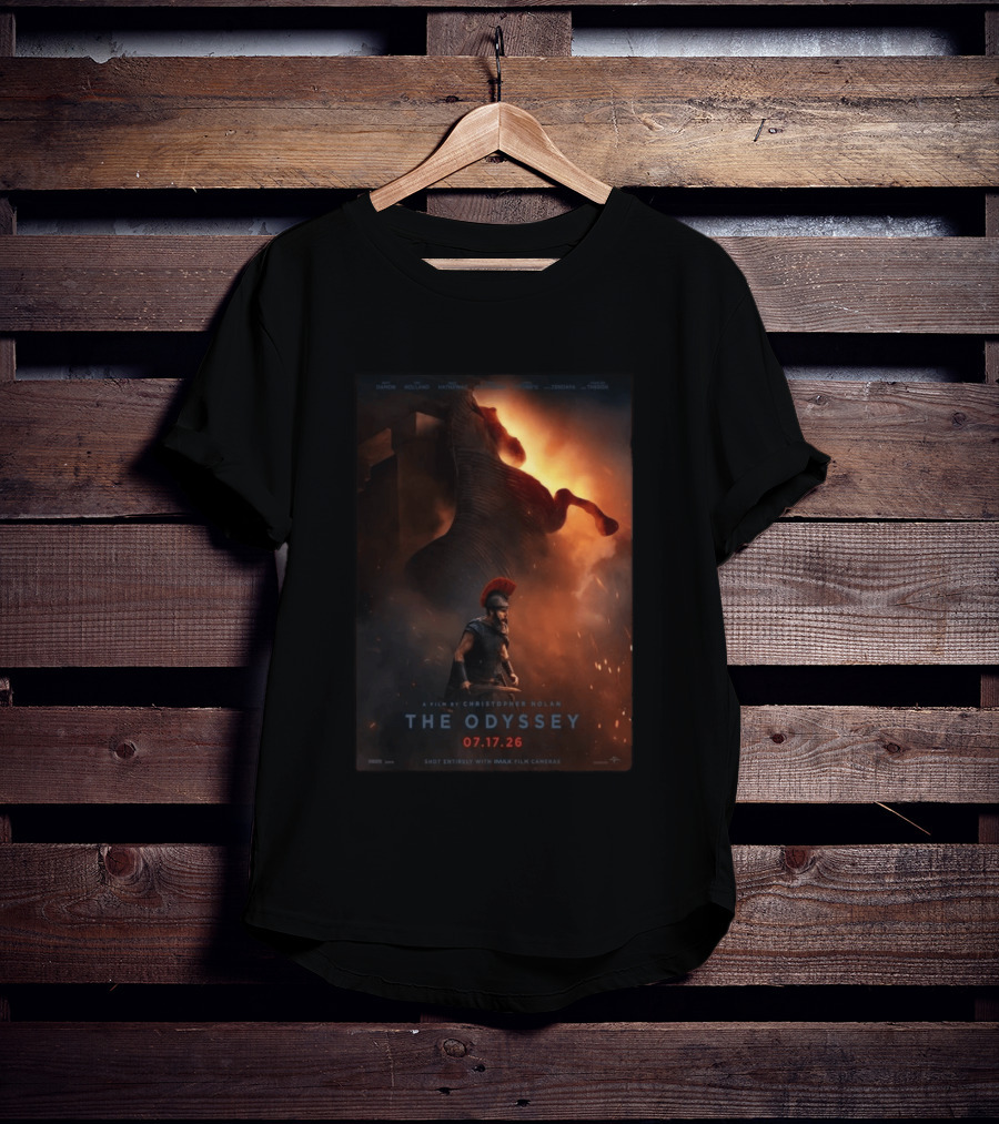 The Odyssey July 17 2026 A Film By Christopher Nolan IMAX Epic T-Shirt