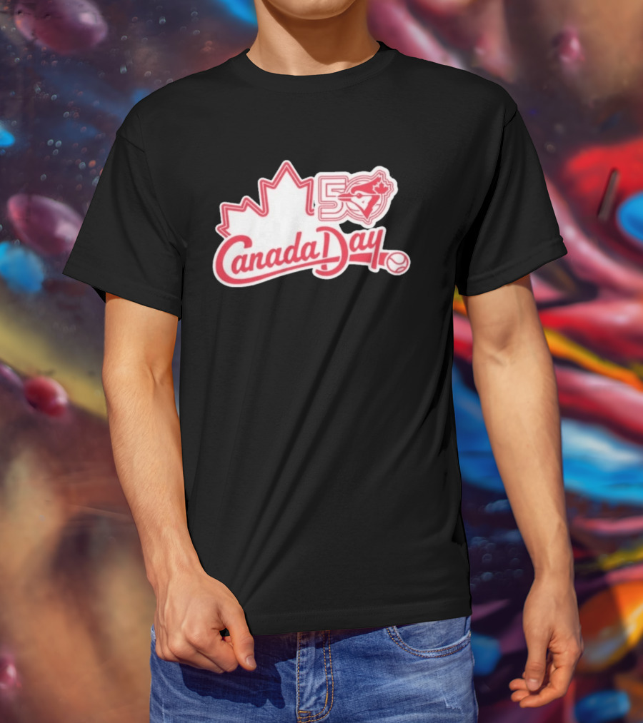 Toronto Blue Jays 50th Anniversary Canada Day 2026 Celebration T-Shirt