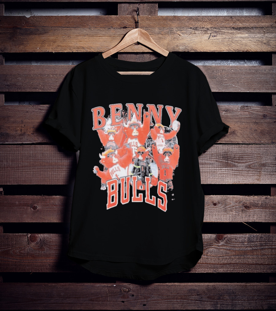 Benny Chicago Bulls Stadium Essentials Youth Crossroads Bulls T-Shirt