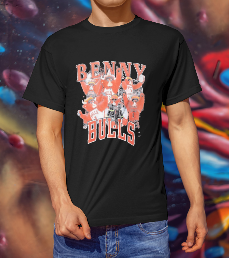 Benny Chicago Bulls Stadium Essentials Youth Crossroads Bulls T-Shirt