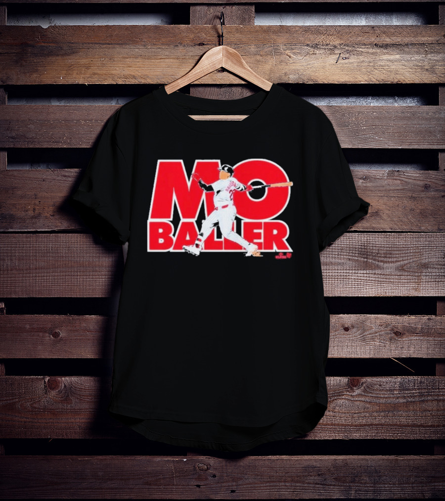 Moises Ballesteros Mo Baller Baseball Athlete Action T-Shirt