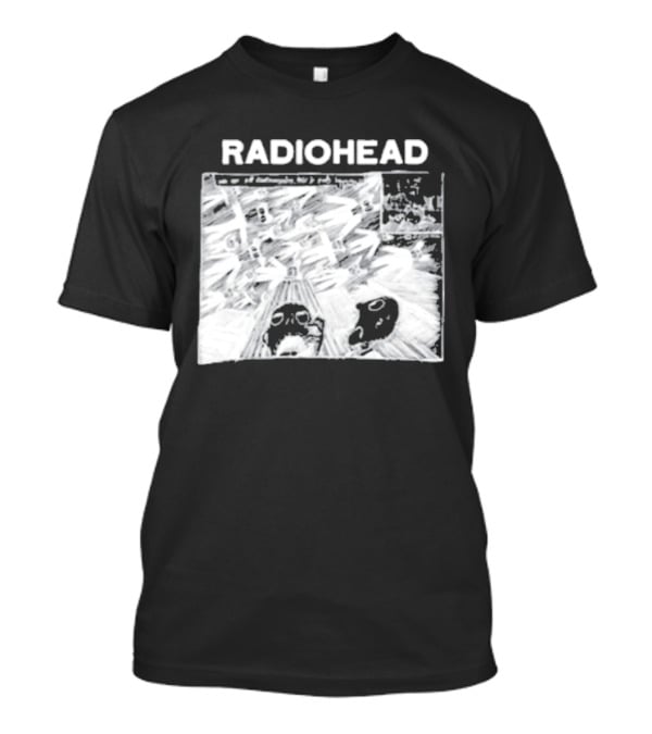 Radiohead Motion Picture House Black T-Shirt