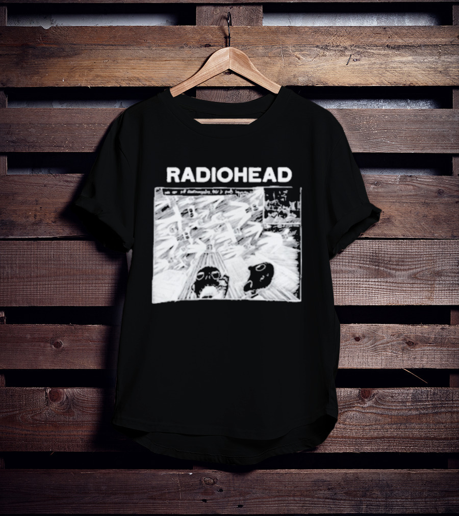 Radiohead Motion Picture House Black T-Shirt