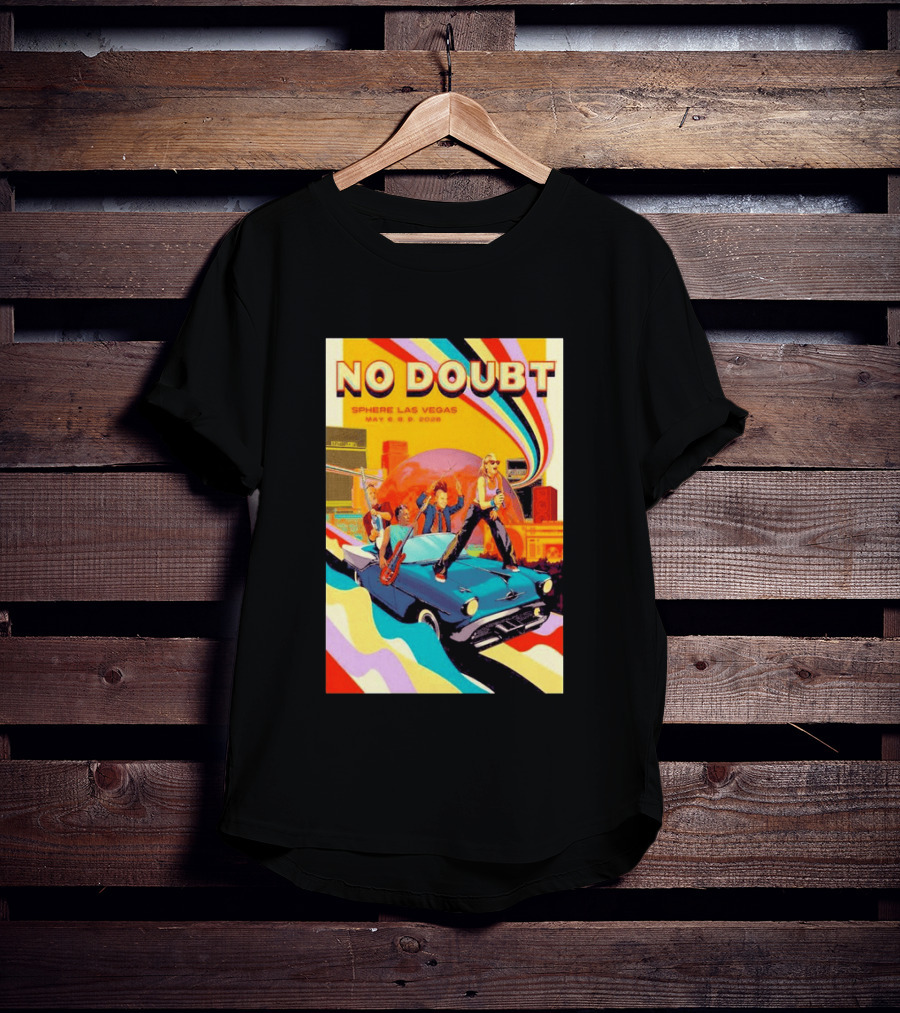 No Doubt Sphere Las Vegas May 6 9 2026 Vintage Road Trip Concert T-Shirt