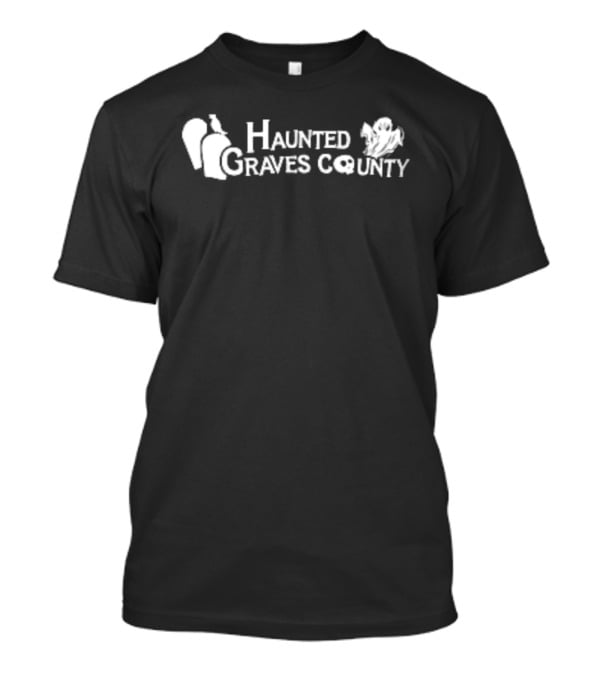 Haunted Graves County Spooky Ghost And Gravestone Halloween T-Shirt