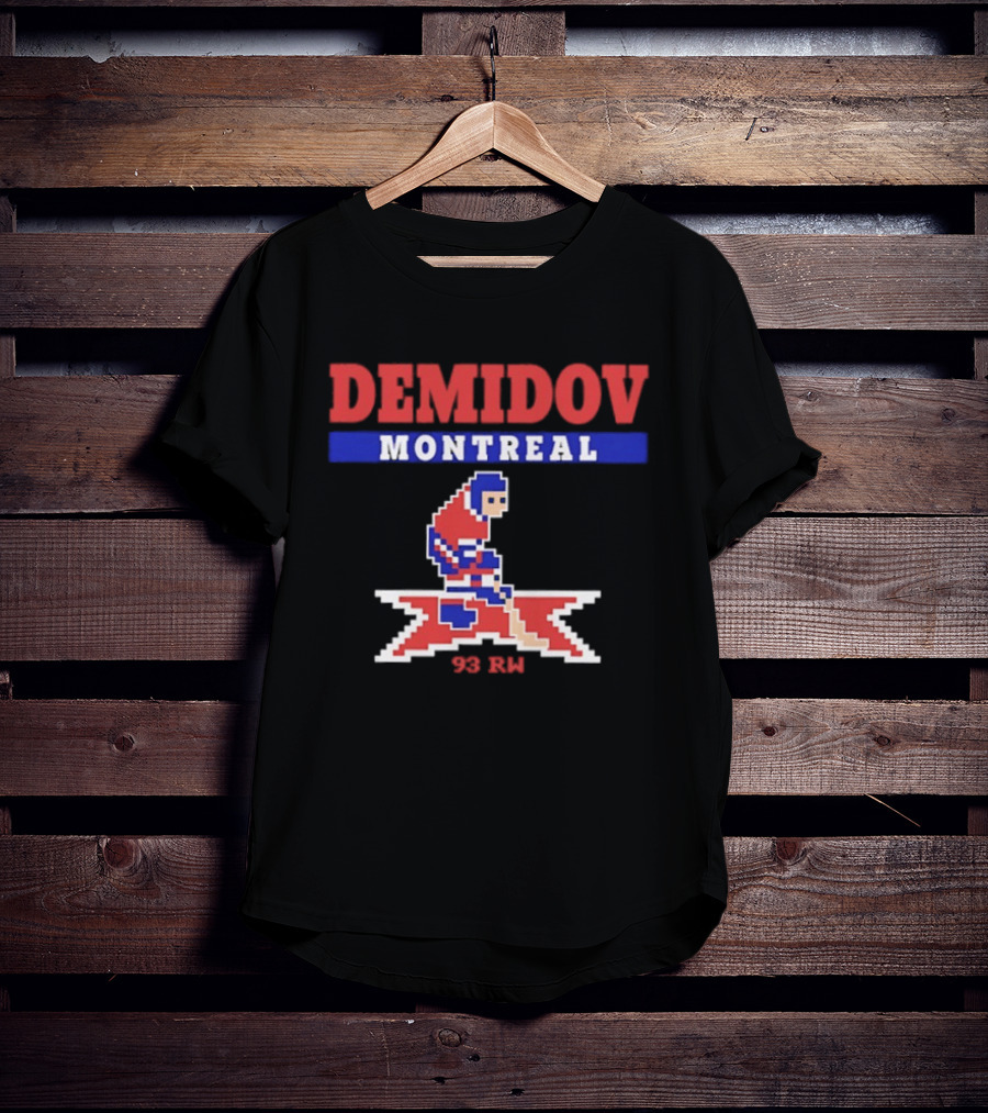 Ivan Demidov Montreal Canadiens 93 RW Hockey NHL T-Shirt
