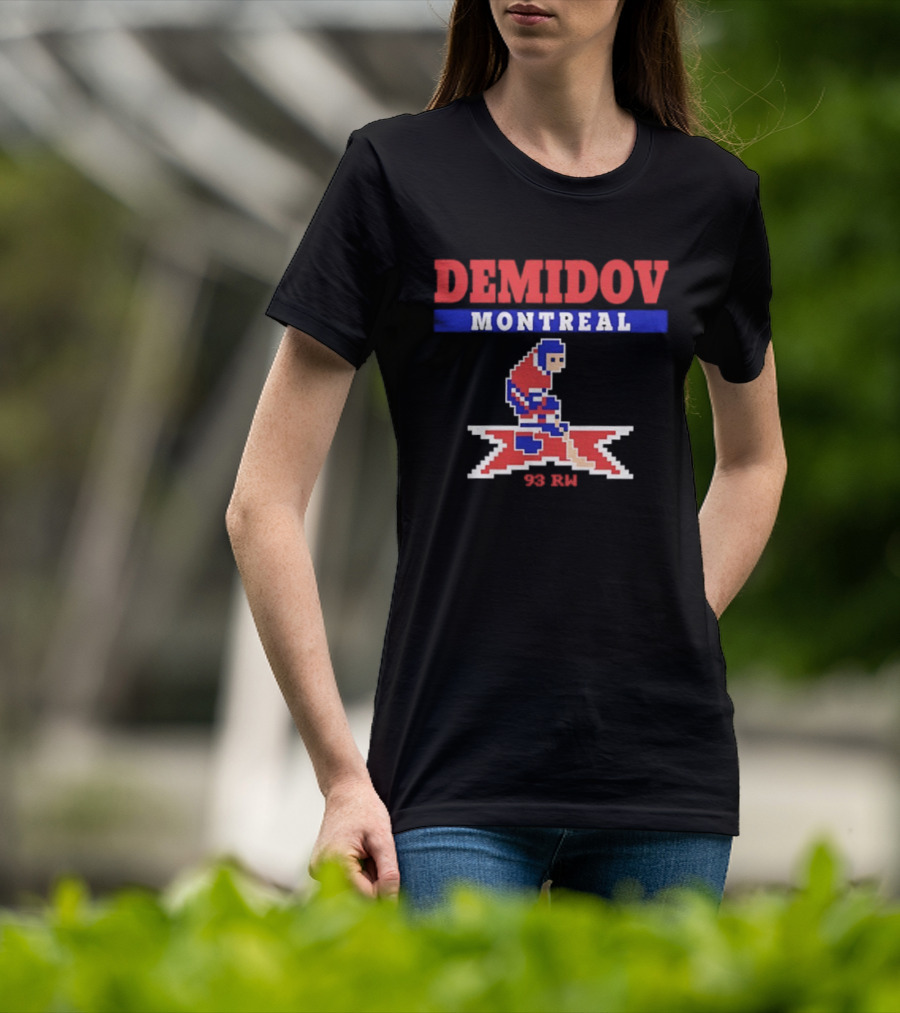 Ivan Demidov Montreal Canadiens 93 RW Hockey NHL T-Shirt