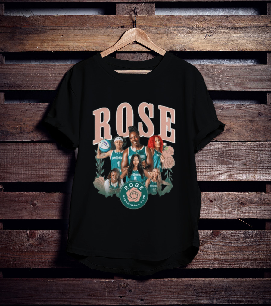Rose Basketball Club Team Players Champions T-Shirt