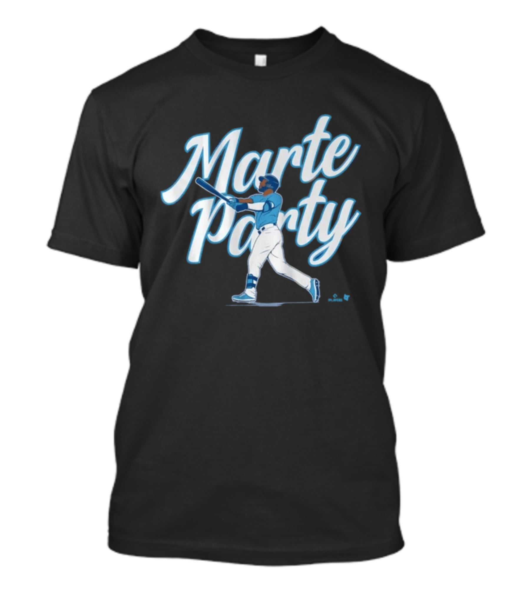 Marte Party Starling KC Baseball Celebration T-Shirt