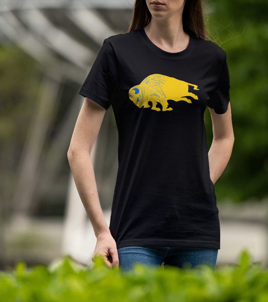 Buffalo Sabres Tage Thompson Rasmus Dahlin Alex Tuch Hockey 2023 Team Players T-Shirt