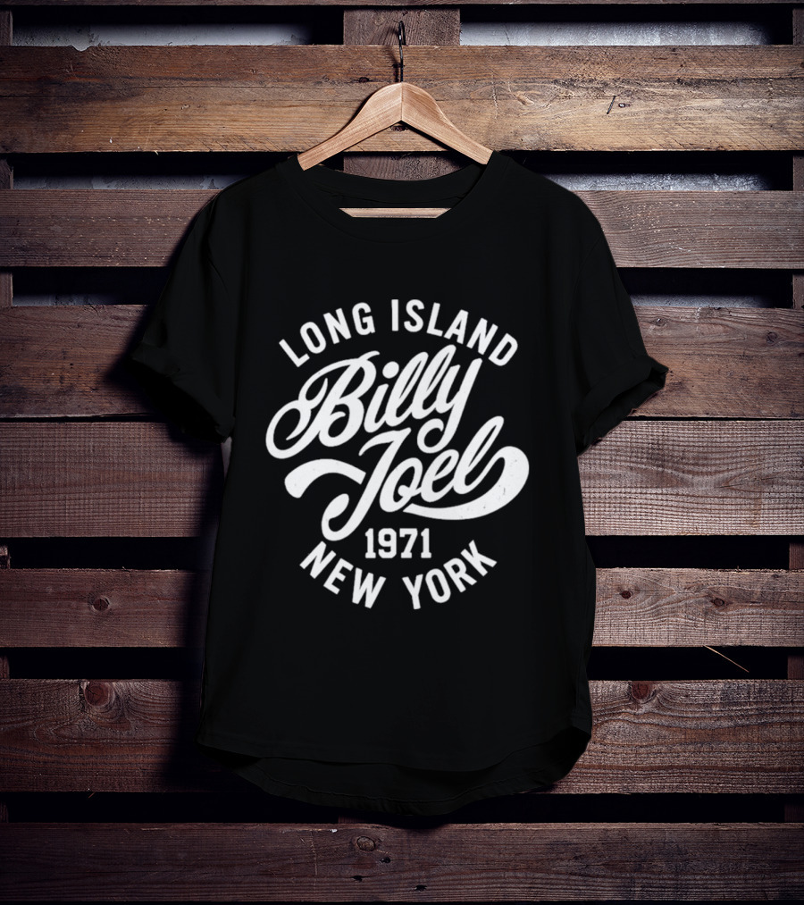 Billy Joel Long Island 1971 New York Hughie Campbell The Boys Jack Quaid T-Shirt
