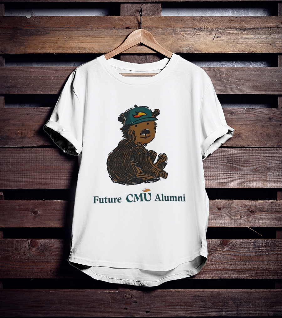 Bear Future CMU Alumni With Cap T-Shirt