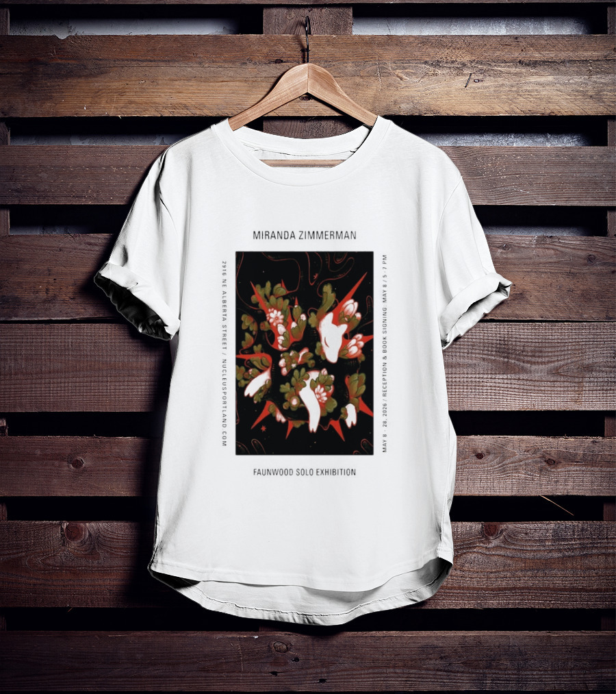 Miranda Zimmerman Bayne Nucleus Portland May 8 2026 Tour Edition T-Shirt