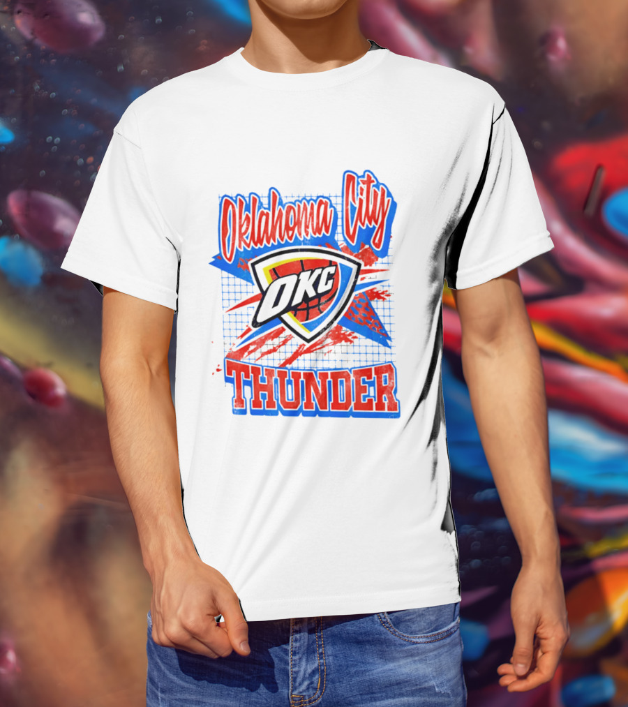Oklahoma City Thunder OKC Vintage Hardwood Classics Vibe 2026 T-Shirt