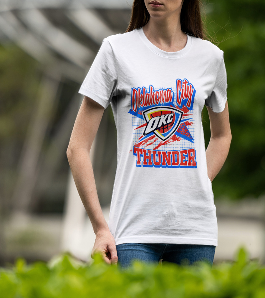 Oklahoma City Thunder OKC Vintage Hardwood Classics Vibe 2026 T-Shirt