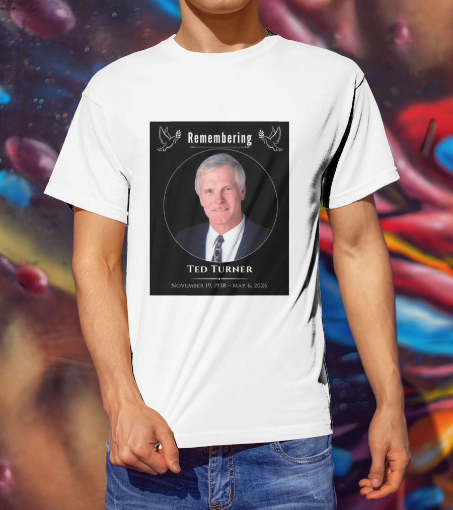 Ted Turner Memorial November 19 1938 May 6 2026 T-Shirt