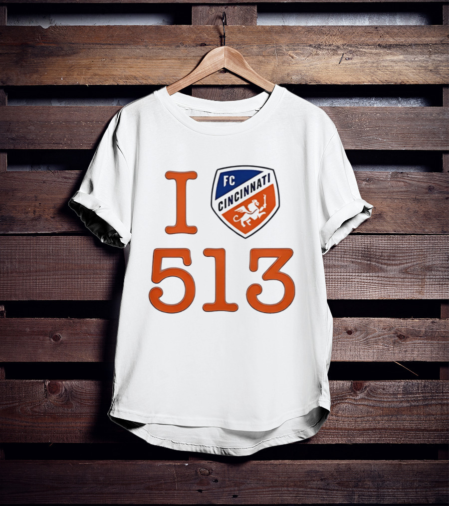 Ted Karras FC Cincinnati I 513 Day Cincy T-Shirt