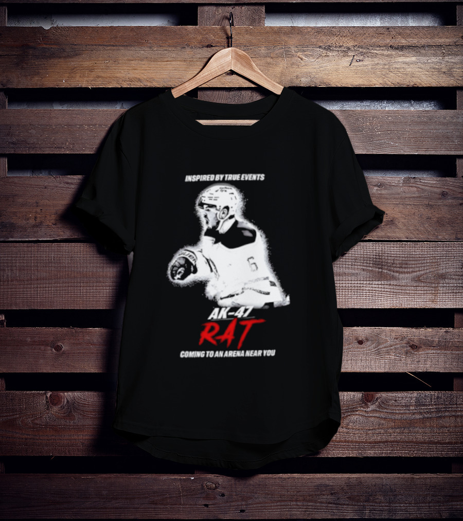 By True Events AK 47 Rat Coming To An Arena Near You Zach Benson T-Shirt