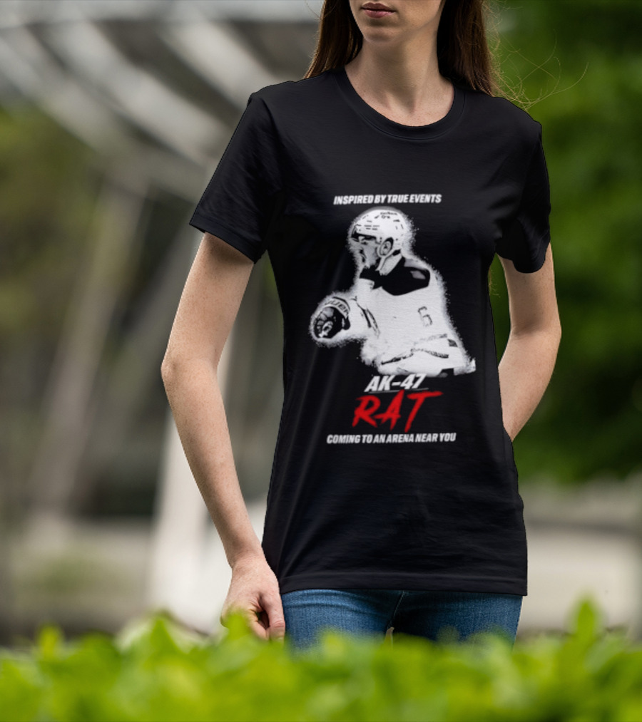 By True Events AK 47 Rat Coming To An Arena Near You Zach Benson T-Shirt