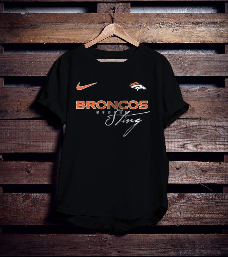 Nike Denver Broncos Sting Collaboration T-Shirt