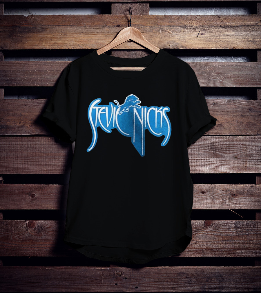 Detroit Lions Stevie Nicks Don't Be A Lady T-Shirt