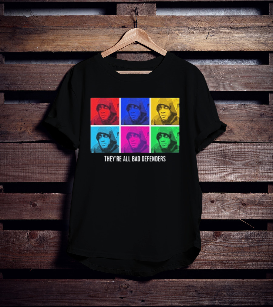 Jaden McDaniels Pop Art Style They're All Bad Defenders T-Shirt