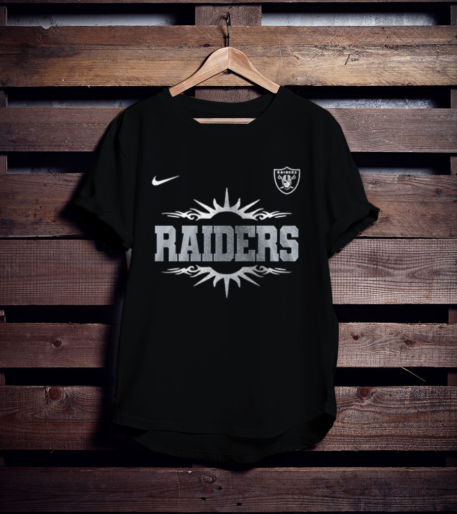 Las Vegas Raiders Nike Logo I Stand With Jason Aldean T-Shirt