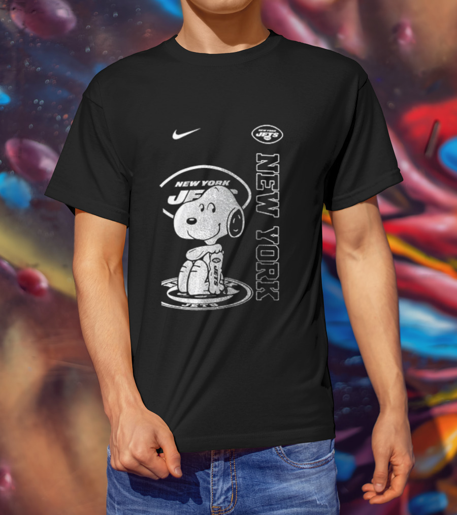 New York Jets Snoopy Yes I'm Old Thank You For The Memories T-Shirt