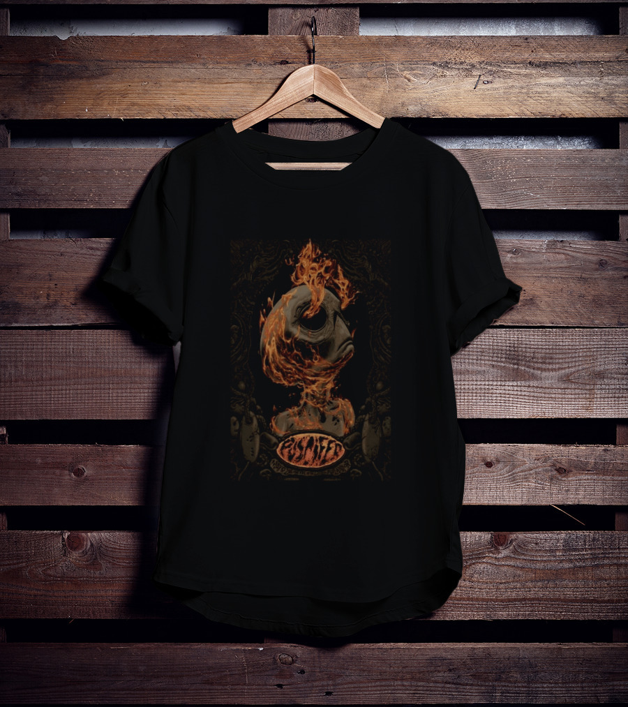 Puscifer Portland OR 5 8 2026 Flaming Skull T-Shirt