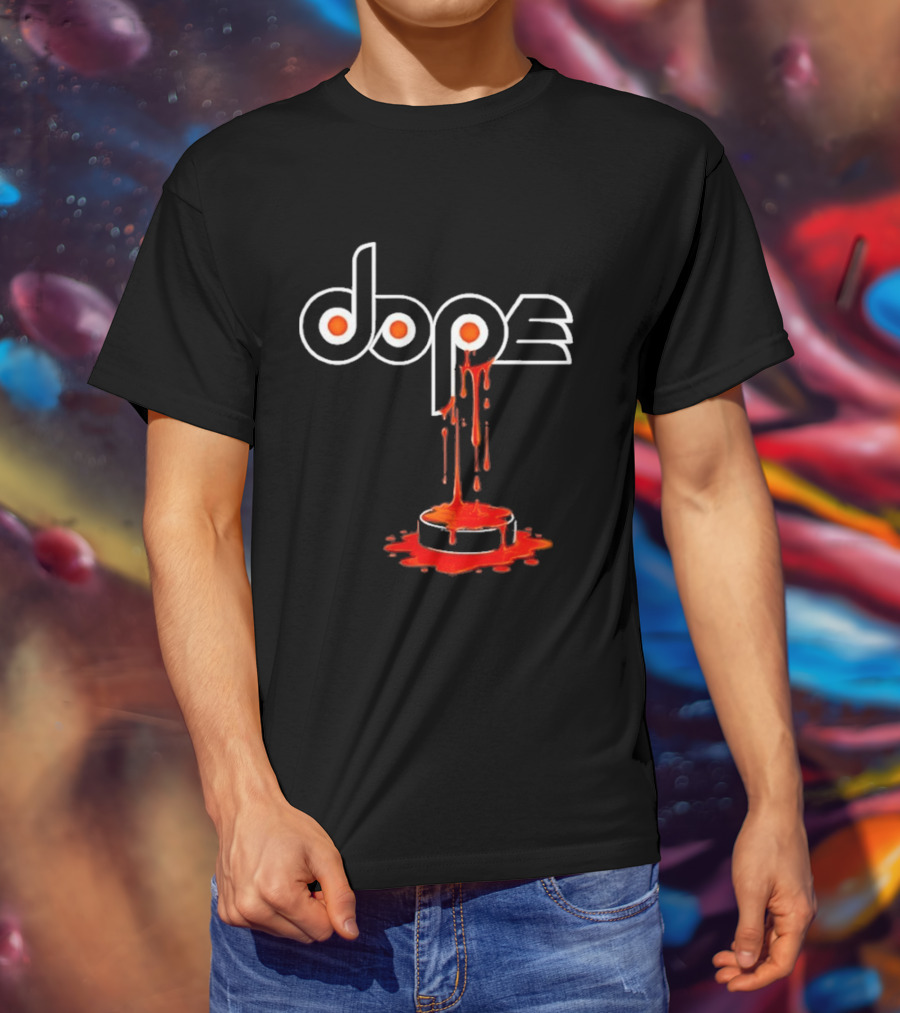Philadelphia Flyers Dope Dripping Ignite The Orange T-Shirt