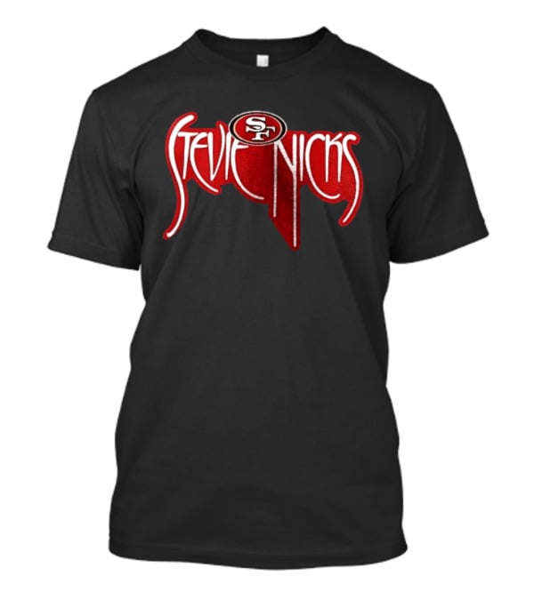 San Francisco 49ers X Stevie Nicks Collaboration SF T-Shirt