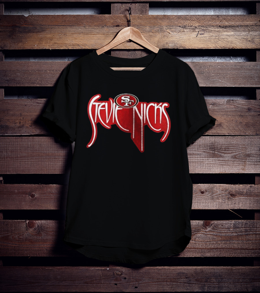 San Francisco 49ers X Stevie Nicks Collaboration SF T-Shirt