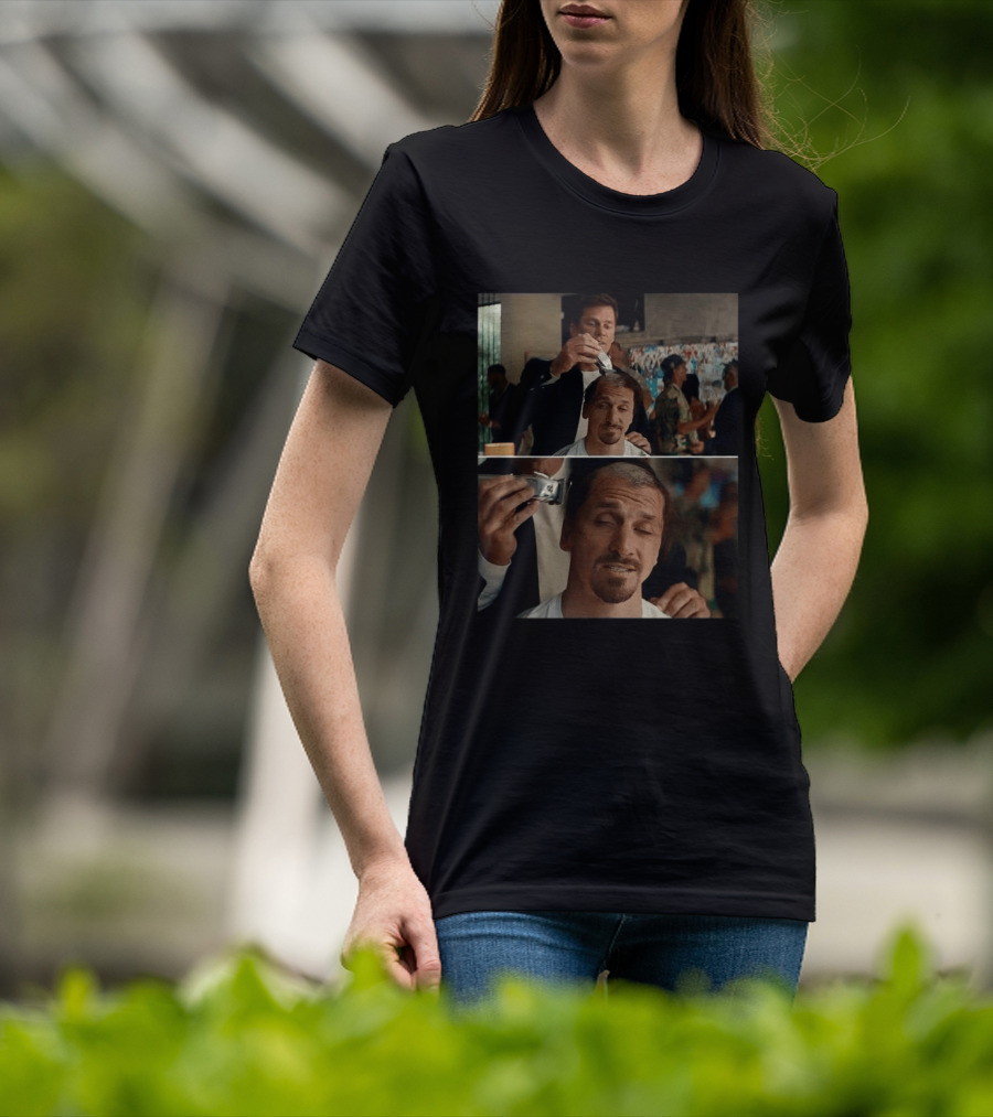 Tom Brady Zlatan Ibrahimović Haircut Almost Friday Scene T-Shirt