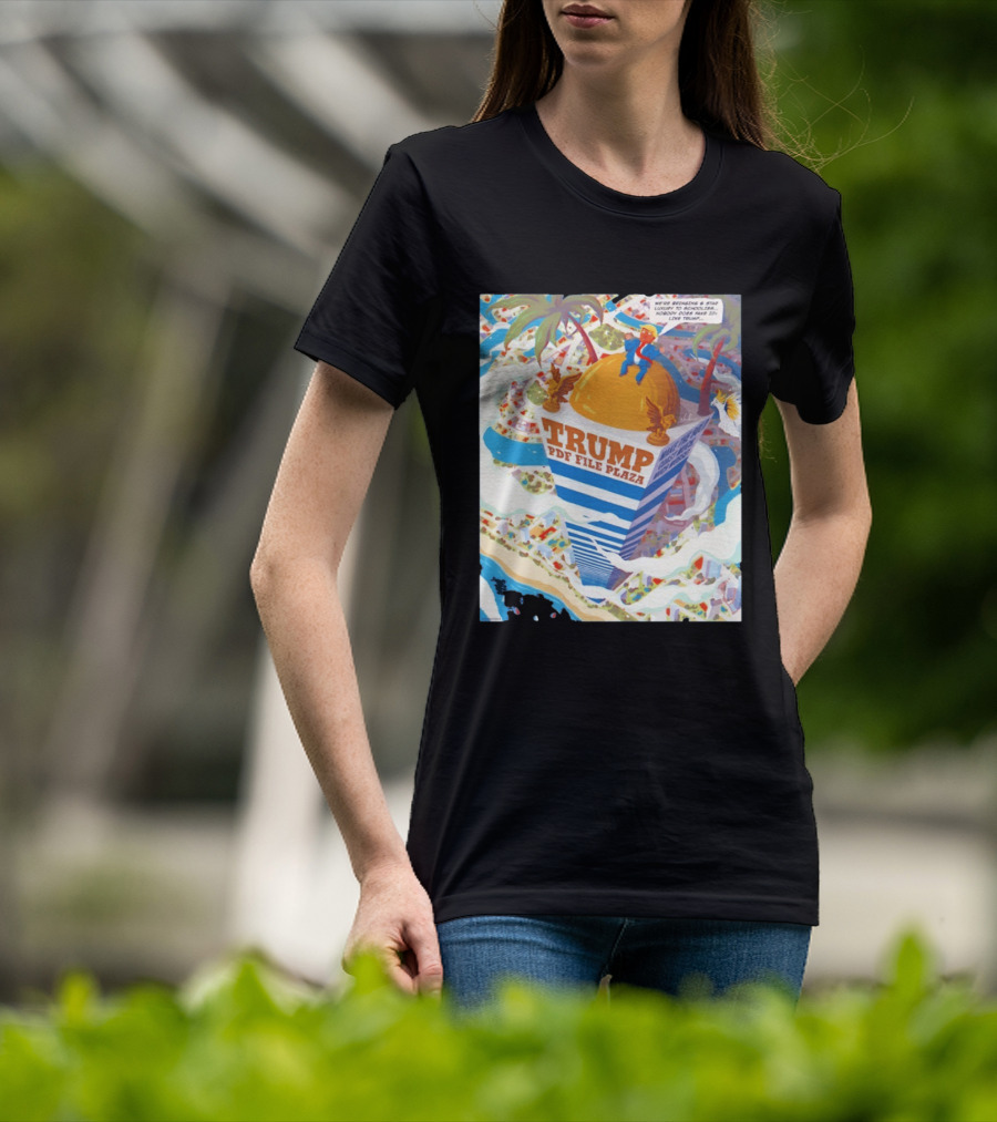 Trump PDF File Plaza Bringing Star Luxury To Schoolies Fake IDs T-Shirt
