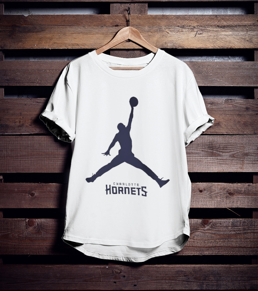 Charlotte Hornets NBA Jumpman Jordan T-Shirt