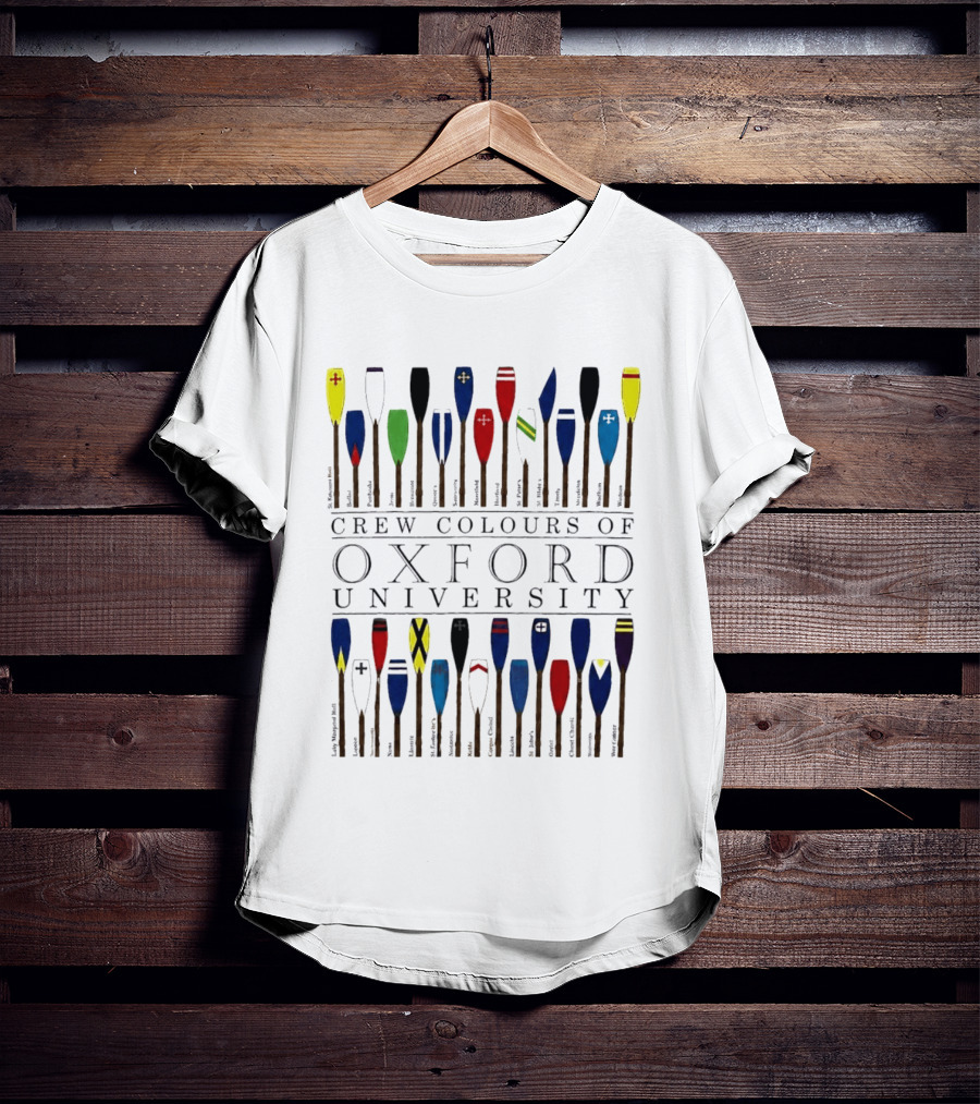 Crew Colours Oxford University Kevin Parker Wear T-Shirt
