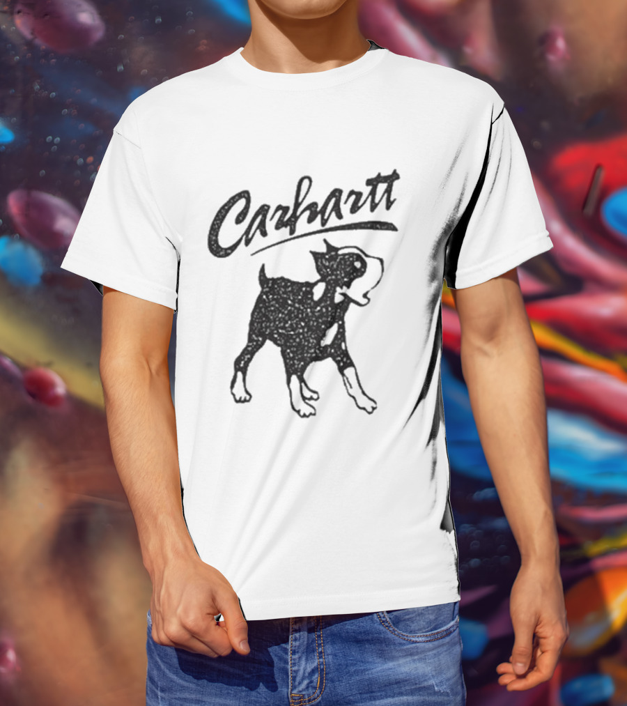 Carhartt Wip Puppy Sketch Skateboarding T-Shirt