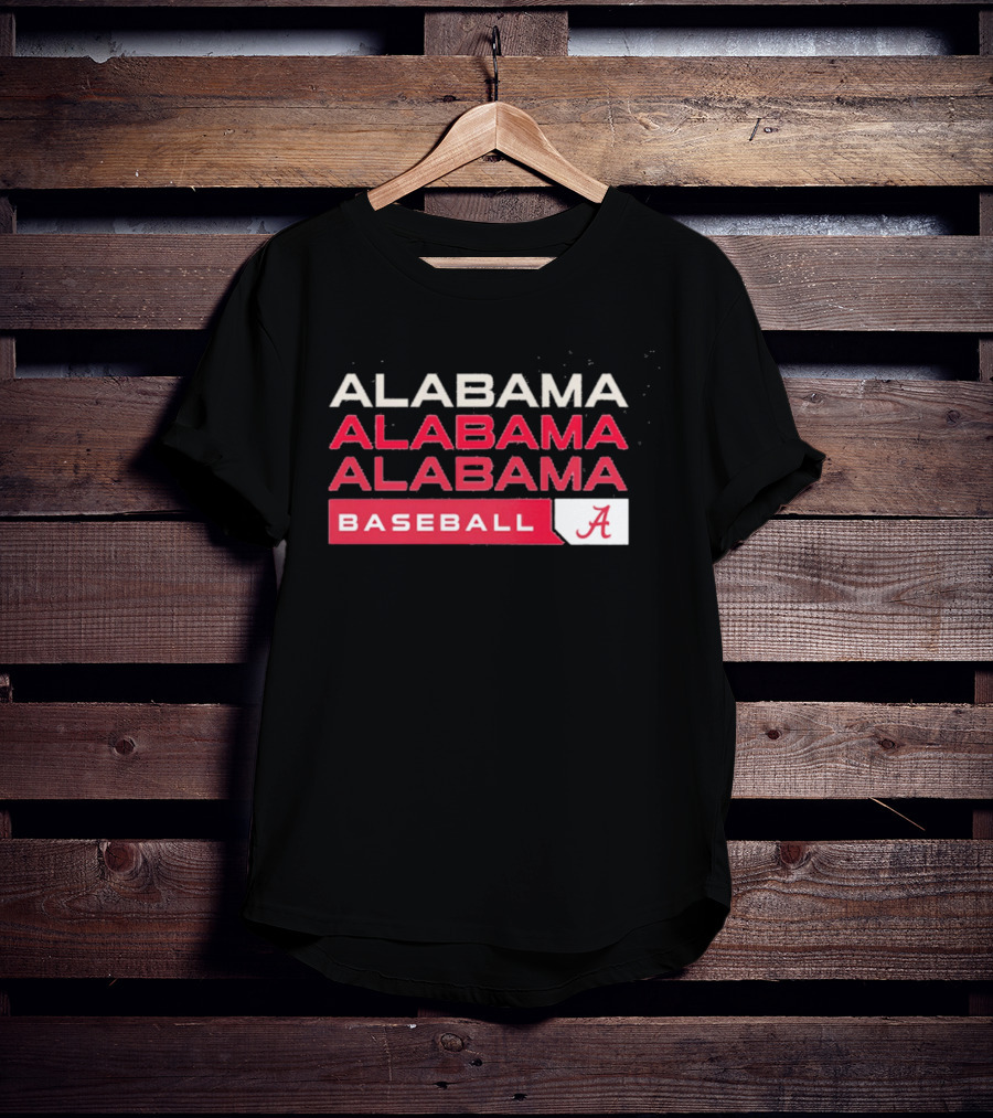 Alabama Crimson Tide College Baseball 2026 Hype Tri Blend T-Shirt